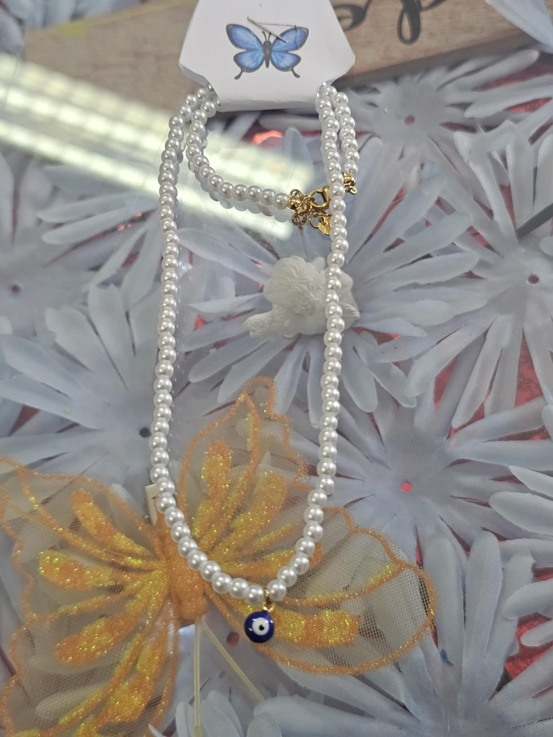 Colares de Pérolas com Pingentes – Proteção e Elegância 3