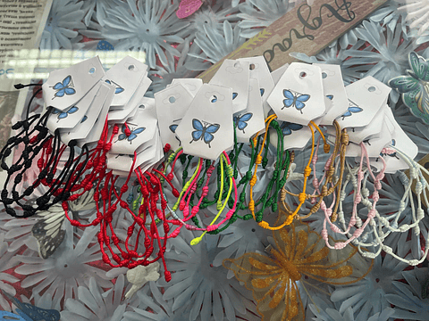 Pulseira Ajustável em Macramê – Cores Variadas