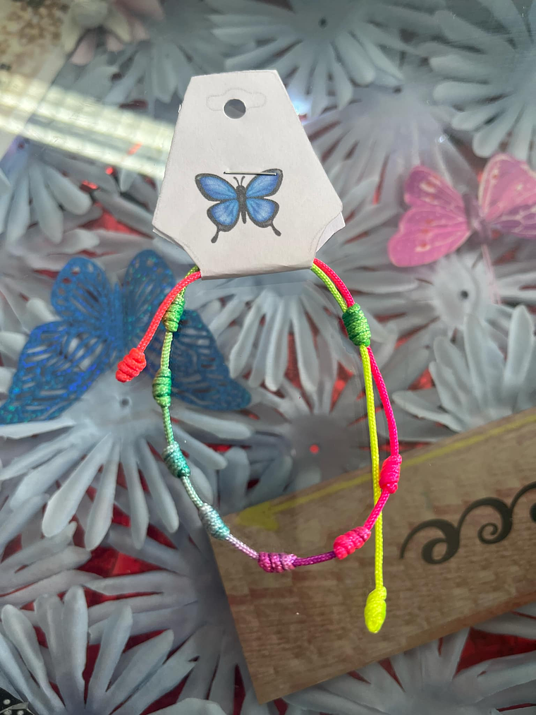 Pulseira Ajustável em Macramê – Cores Variadas 4