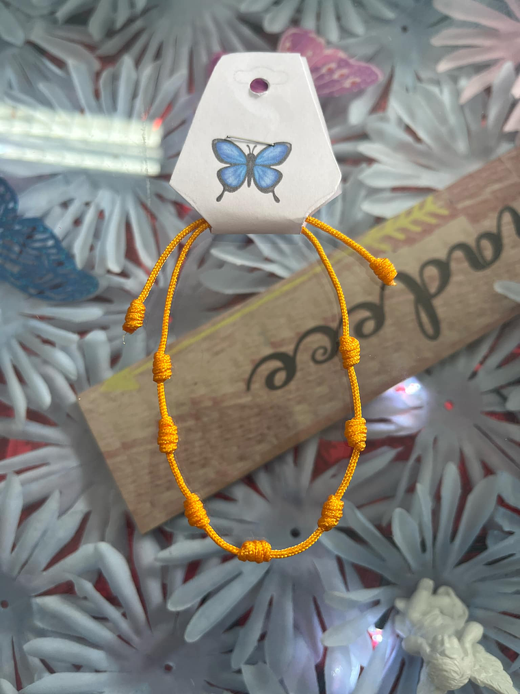 Pulseira Ajustável em Macramê – Cores Variadas 9