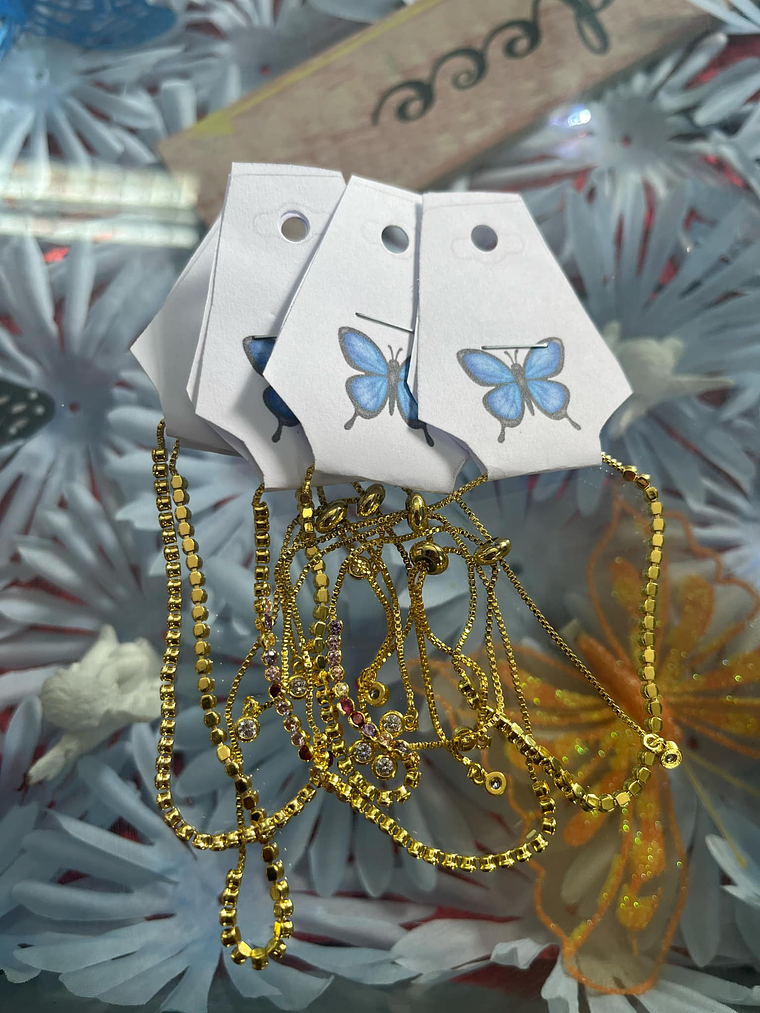 Pulseira de Aço Inoxidável com Zircônias 3