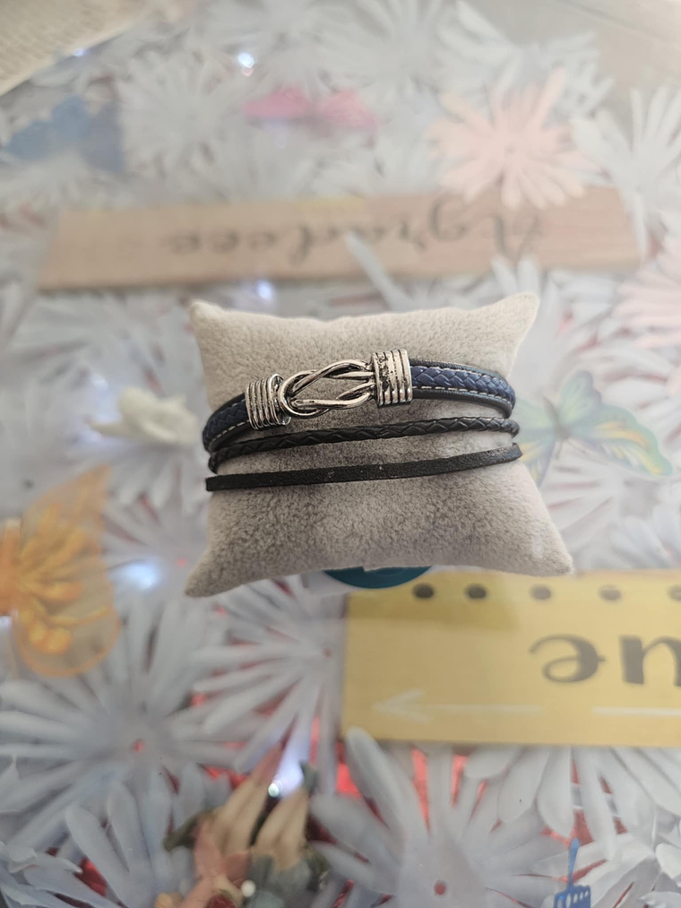 Pulseiras Masculinas de Couro – Estilo & Atitude 6