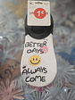 Meias Invisíveis com Estampas de Smileys e Frases Positivas - Thumbnail 5