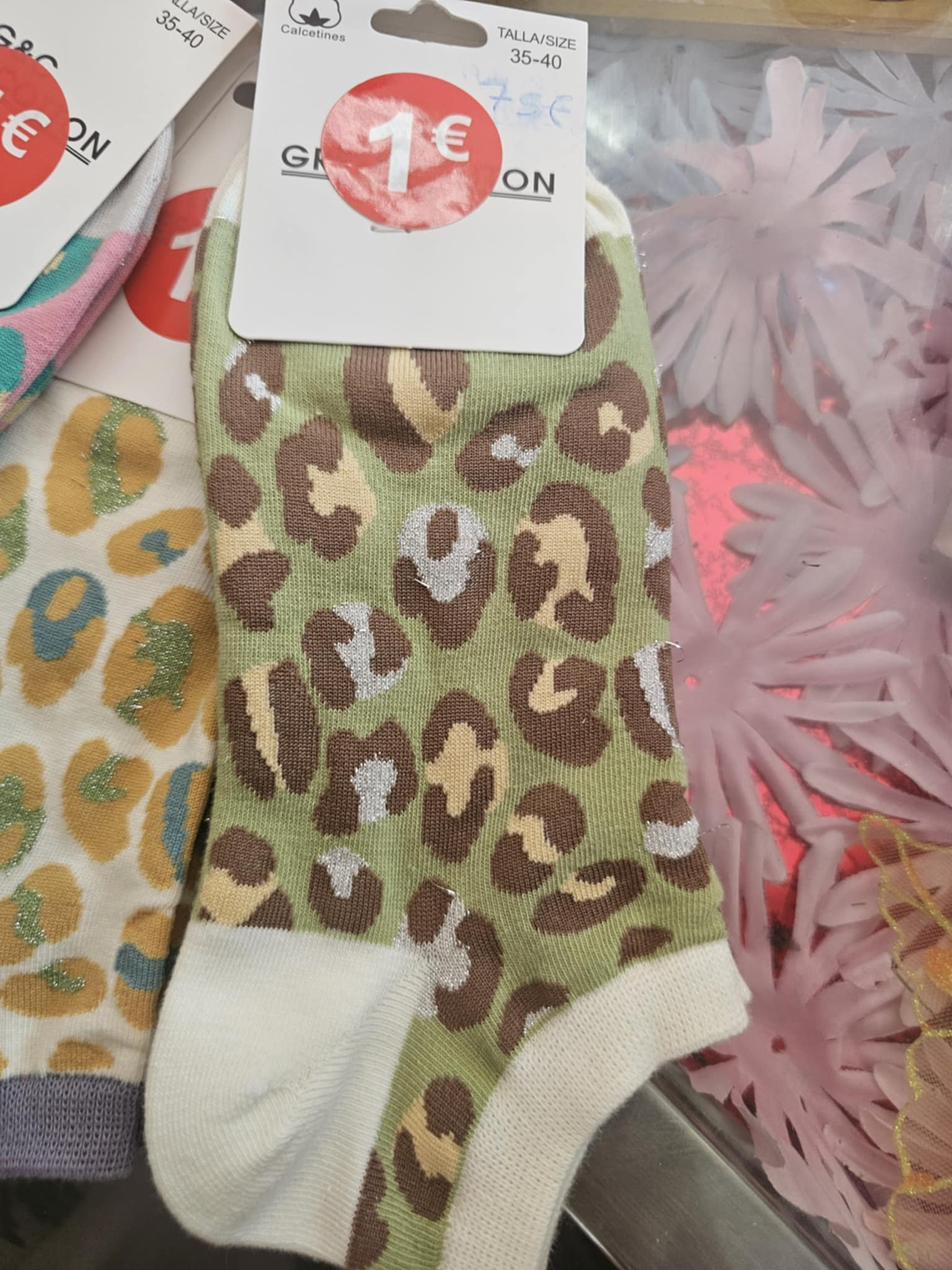 Meias Estampadas com Estilo Animal Print 5