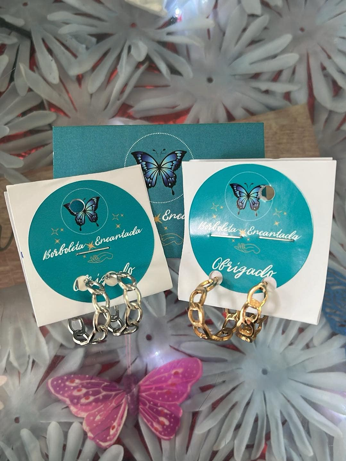 Brincos Argola Corrente – Estilo Urbano e Moderno 1