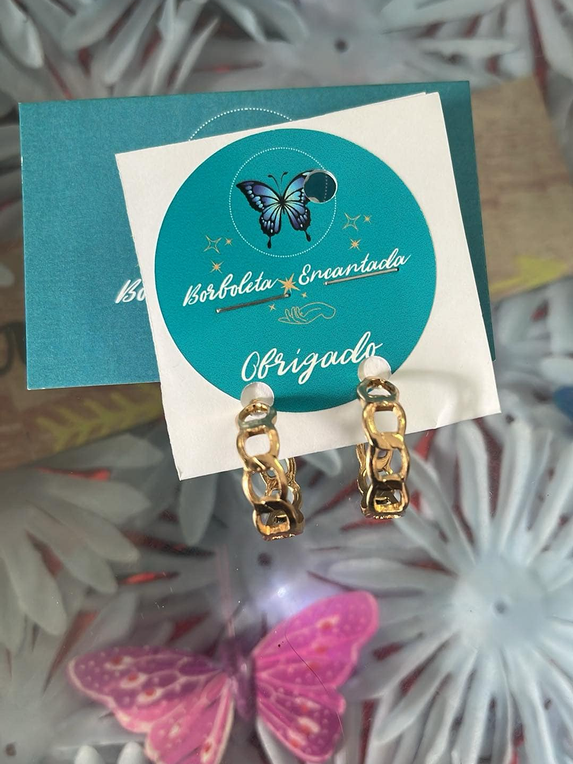 Brincos Argola Corrente – Estilo Urbano e Moderno 3