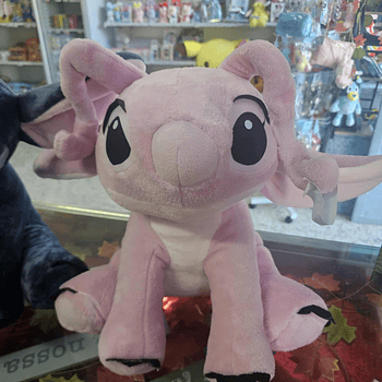 Peluche Stitch e Angel – O Casal Mais Fofo da Galáxia 🌌💖