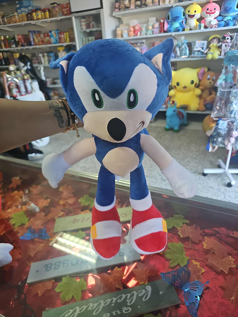 Peluche Sonic e Knuckles – Velocidade e Força 💙❤️ 2