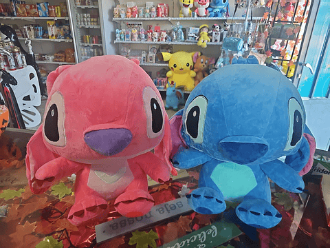 peluche Stitch & Angel – Amor e Fofura Disney 💙💖