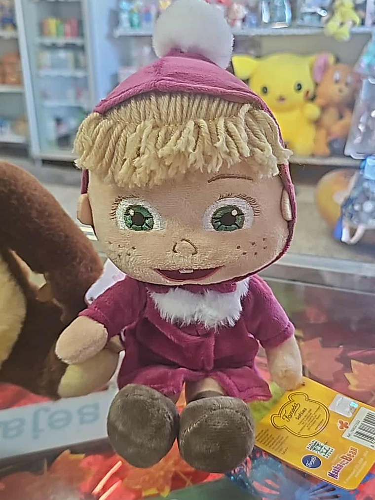 peluche Masha e o Urso – Diversão em Dobro 🐻👧✨ 2