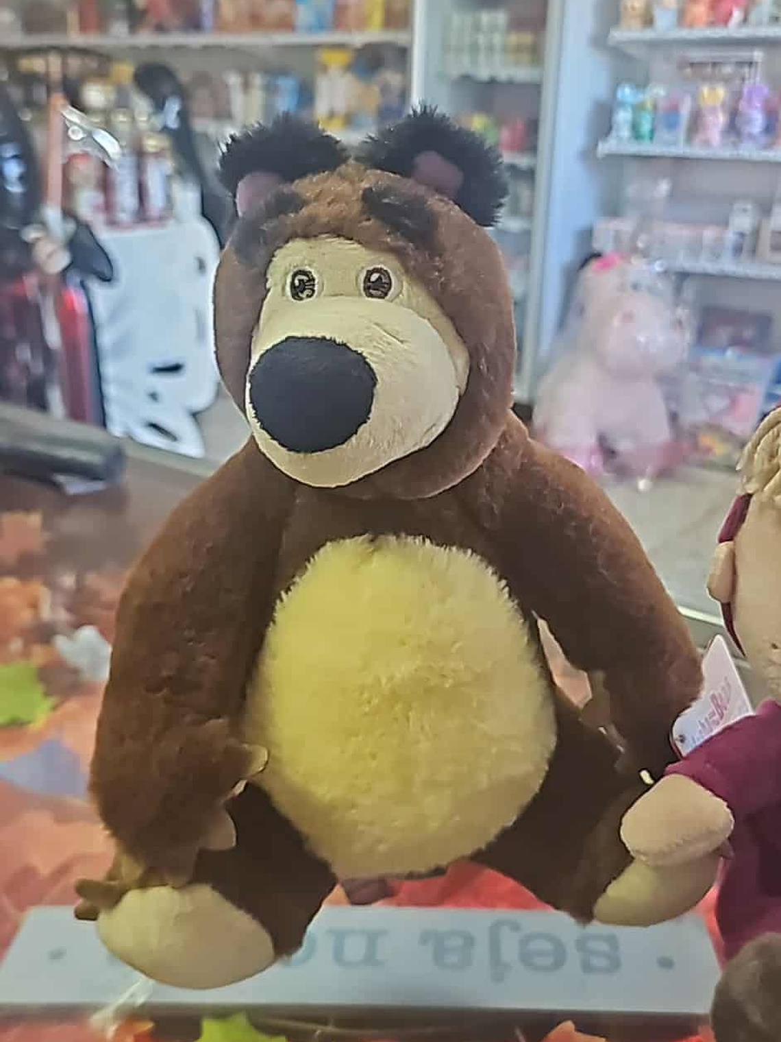 peluche Masha e o Urso – Diversão em Dobro 🐻👧✨ 3