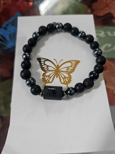 pulseira signo turmalina e hematite