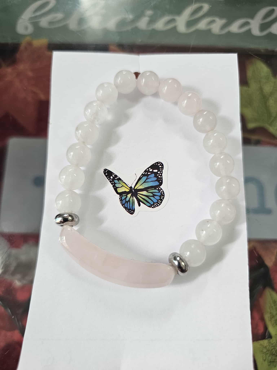 pulseira quatzo rosa  1