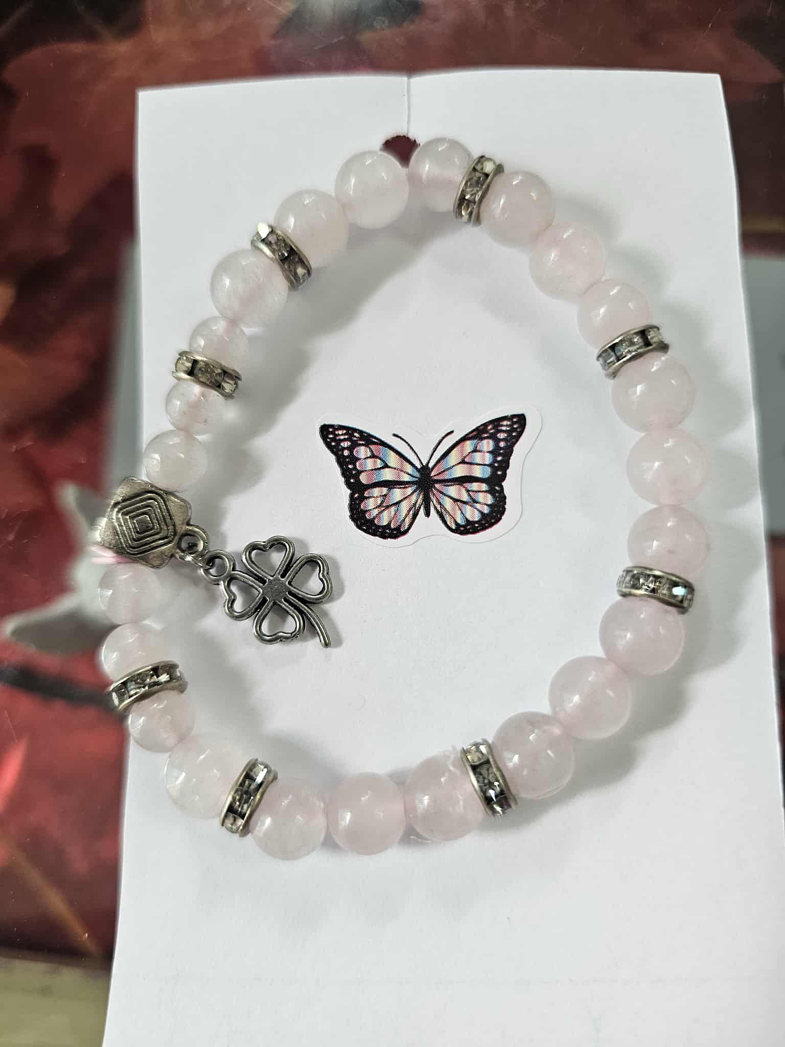 pulseira quatzo rosa  4