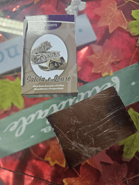 Sabonete de Sálvia e Louro 🌿🍃✨