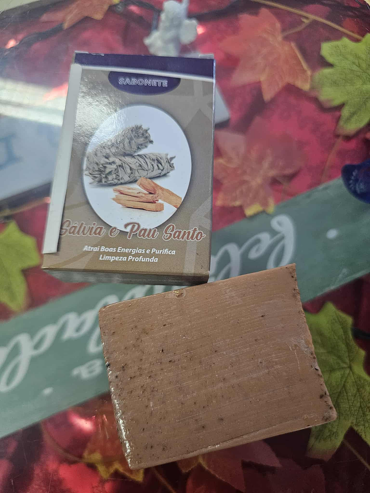 Sabonete de Sálvia e Pau Santo 🌿🔥✨ 1