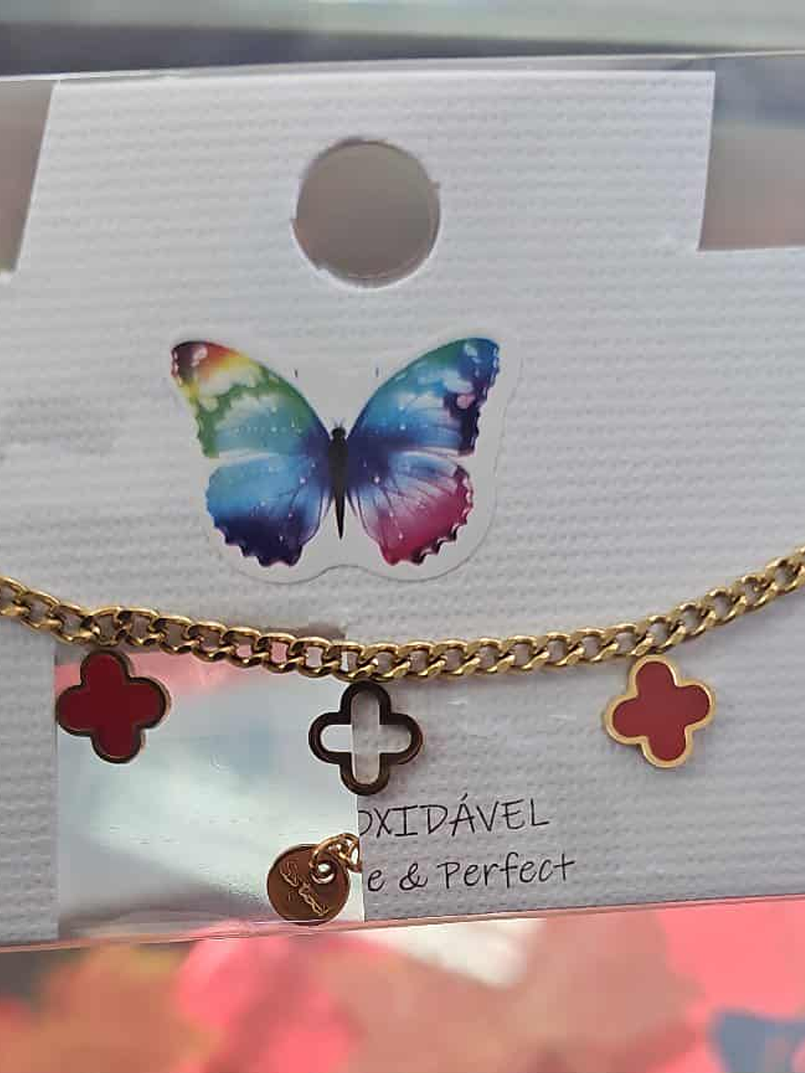 🌸 Pulseira Color Flowers em Aço Inoxidável 🌸 1