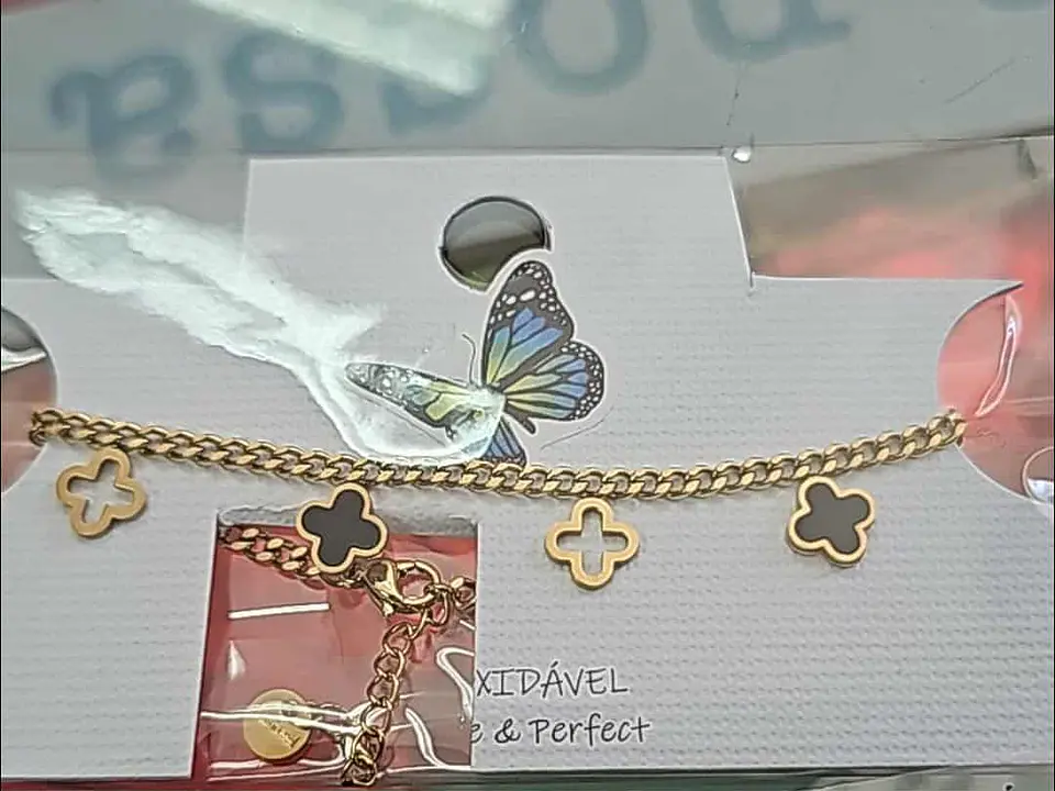 🌸 Pulseira Color Flowers em Aço Inoxidável 🌸 3