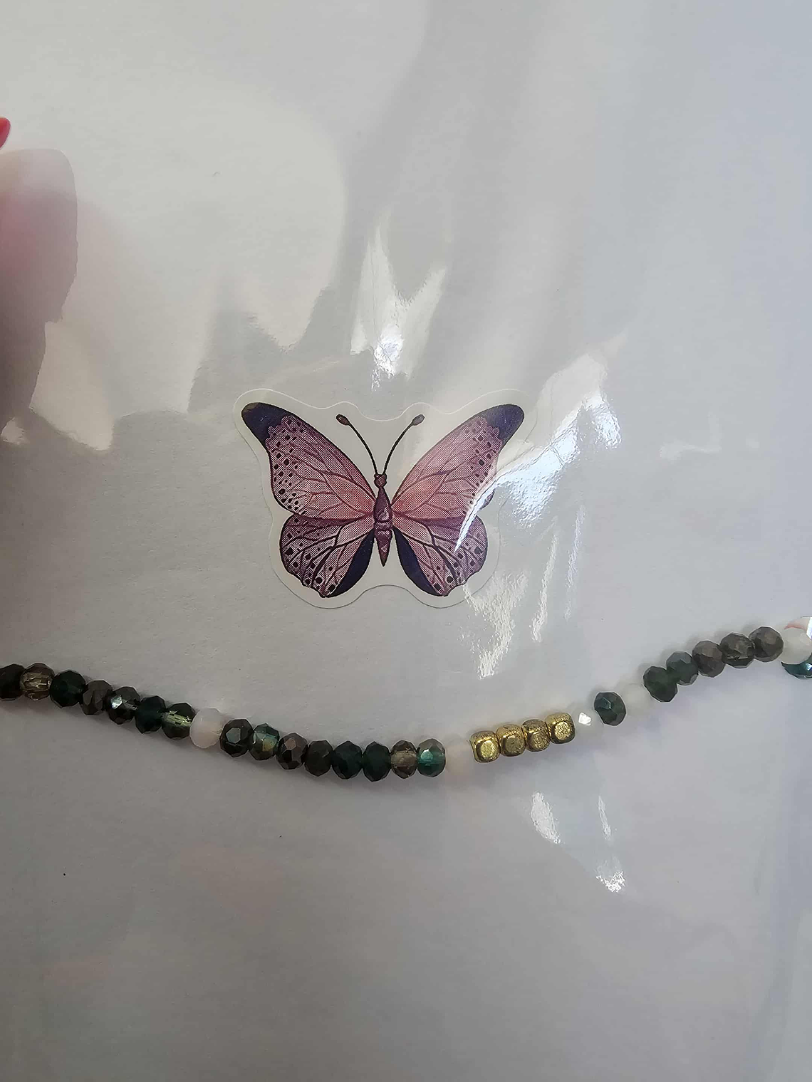 🌈 Pulseira miçanga Encantada  5