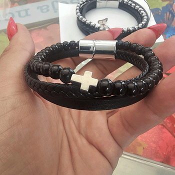 Pulseiras Masculinas / Pulseiras em Couro