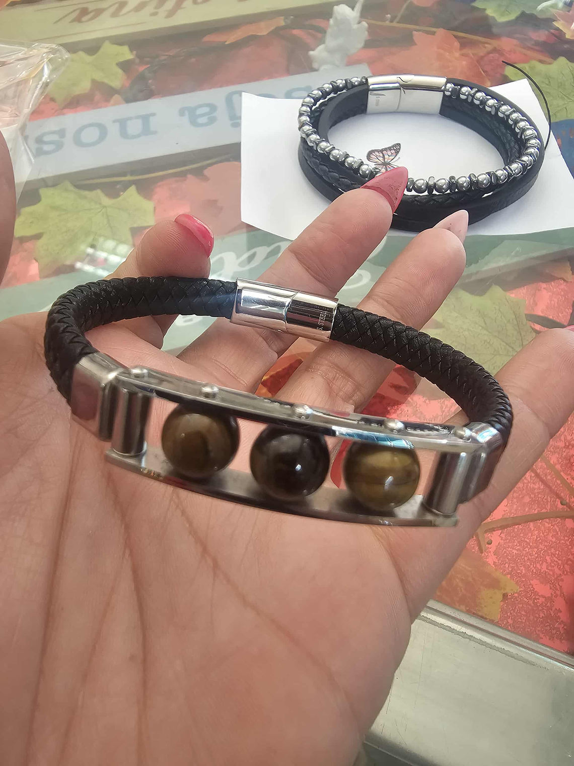 Pulseiras Masculinas / Pulseiras em Couro 5