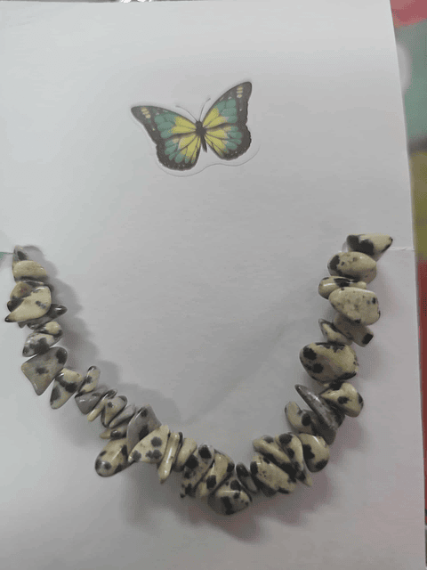 Pulseira de Jaspe Dálmata – Alegria & Proteção