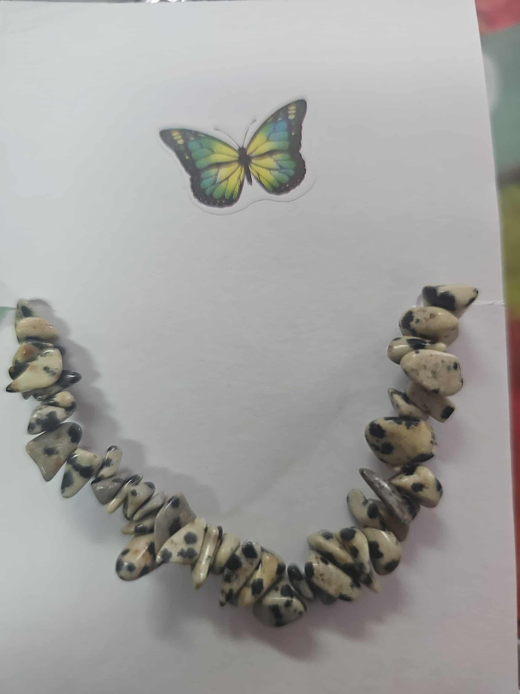 Pulseira de Jaspe Dálmata – Alegria & Proteção 1