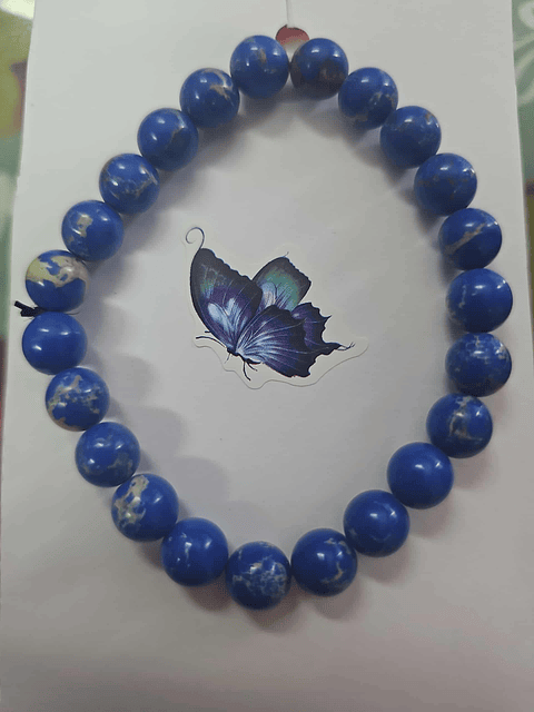 Pulseira Sodalita Azul – Clareza e Intuição