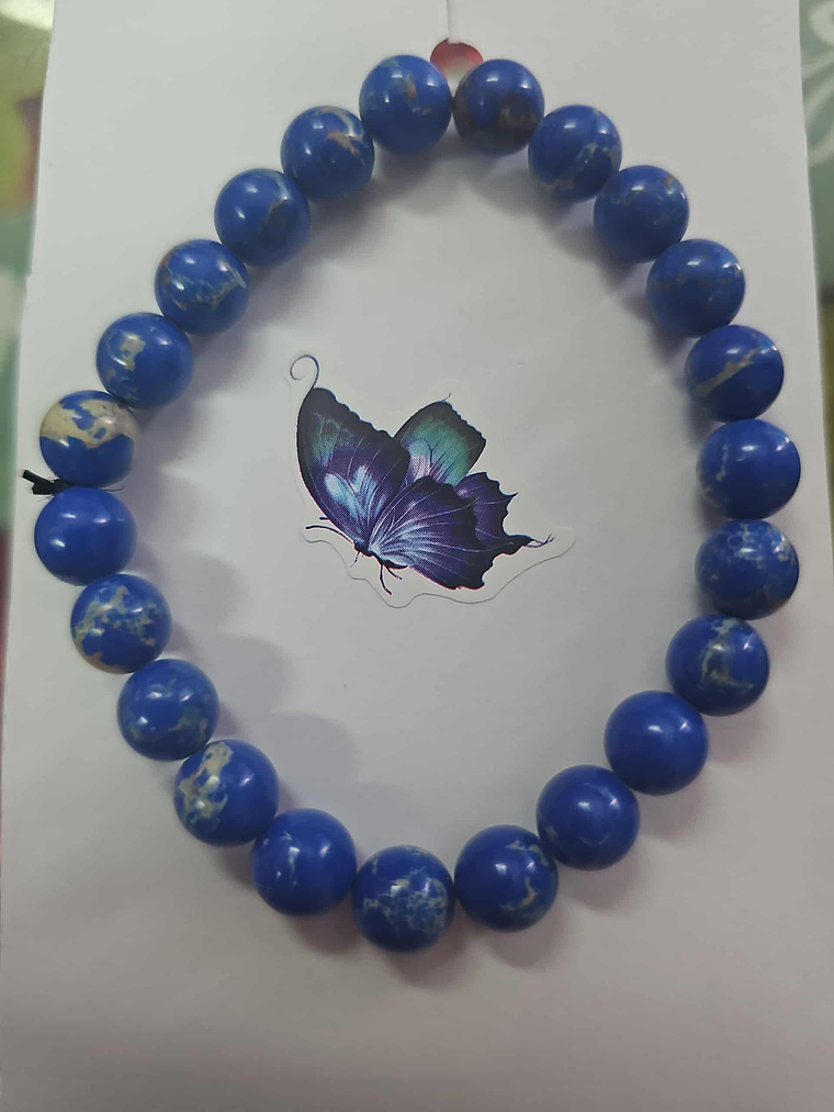 Pulseira Sodalita Azul – Clareza e Intuição 1