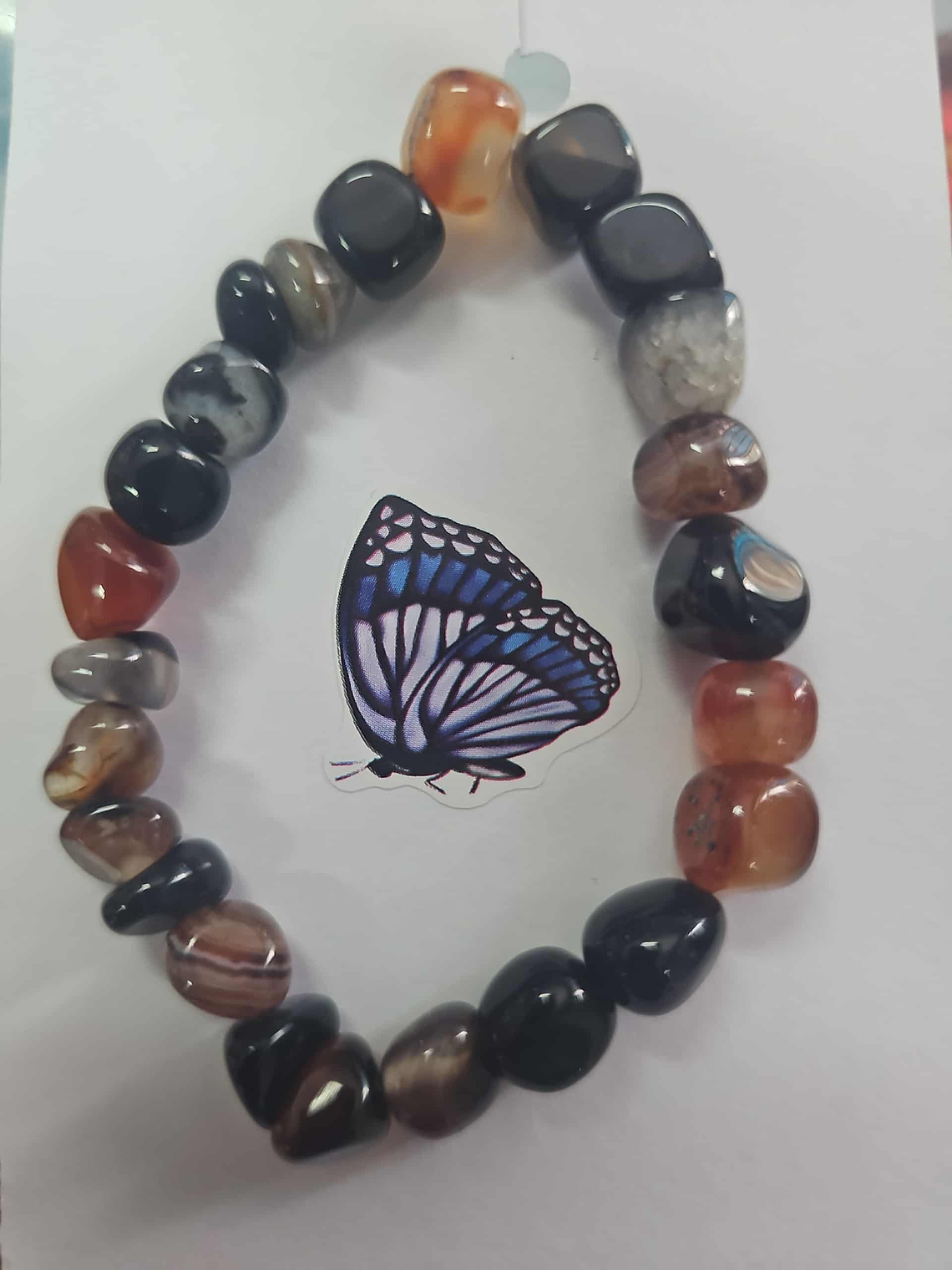 Pulseira de Ágata Rolada – Proteção e Harmonia 1