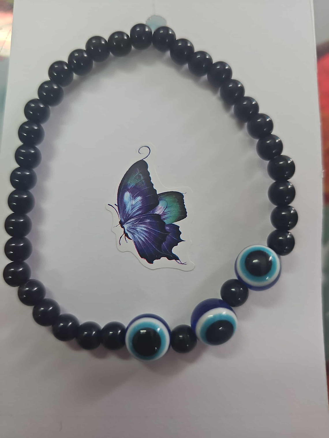 Pulseira Olho Grego Triplo – Proteção Máxima 1