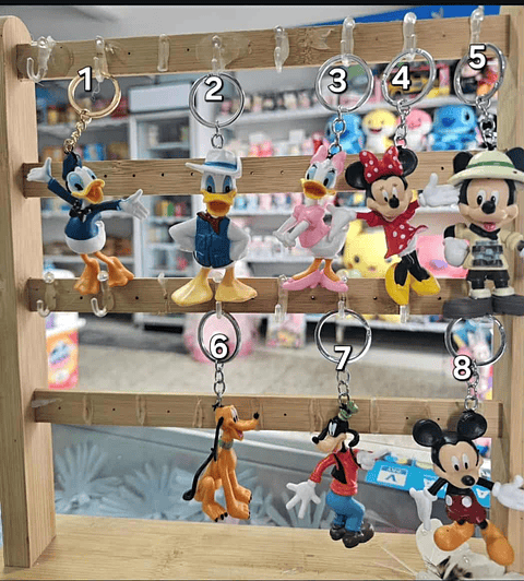 🐭 Coleção Chaveiros Clássicos – Amigos da Magia