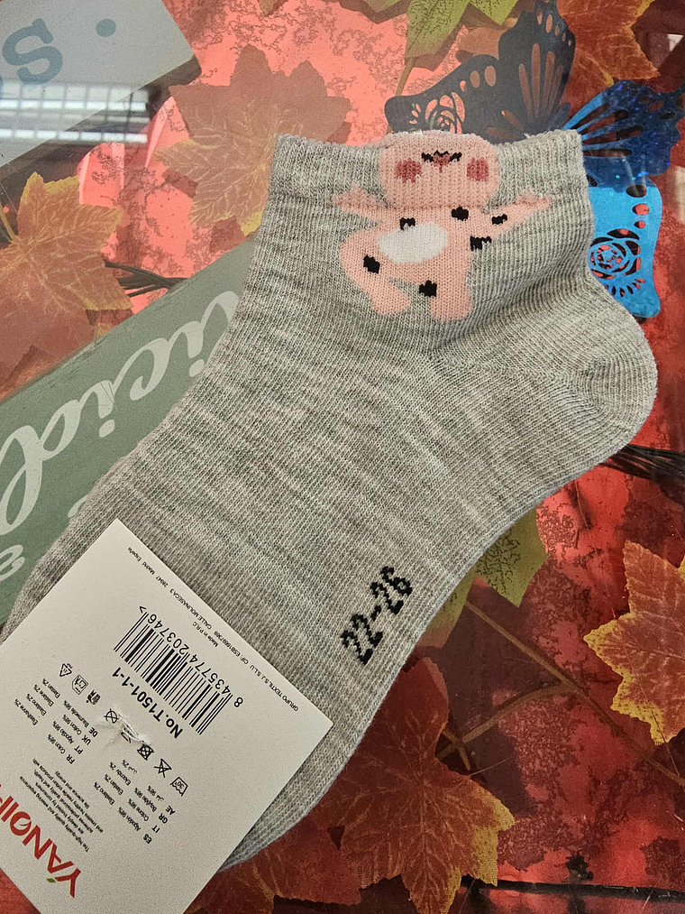 🧦🐻 Meias Infantis com Desenhos – conforto e diversão nos pezinhos! 5