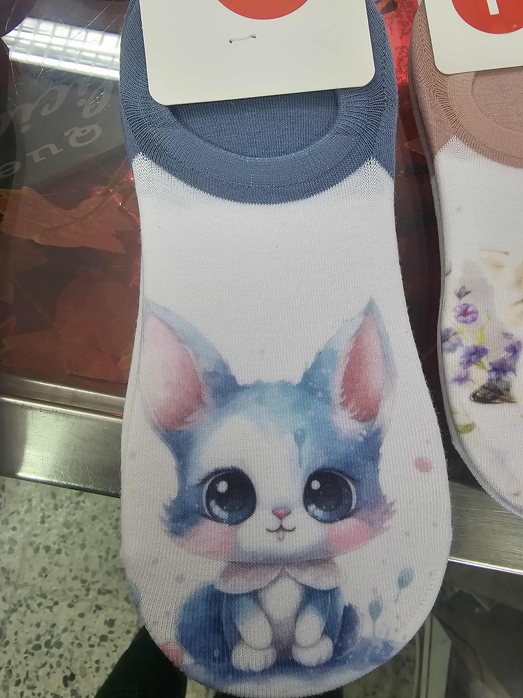 🐱💖 Meias com Estampas de Gatinhos – conforto e fofura 4