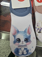 🐱💖 Meias com Estampas de Gatinhos – conforto e fofura - Thumbnail 4