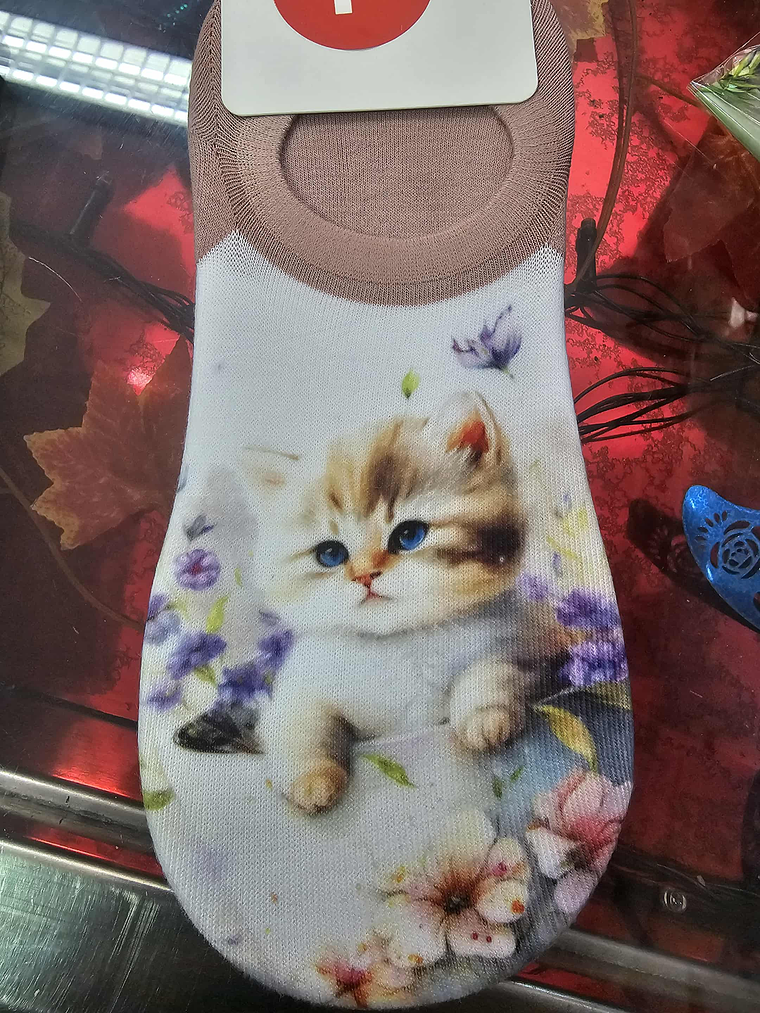 🐱💖 Meias com Estampas de Gatinhos – conforto e fofura 8