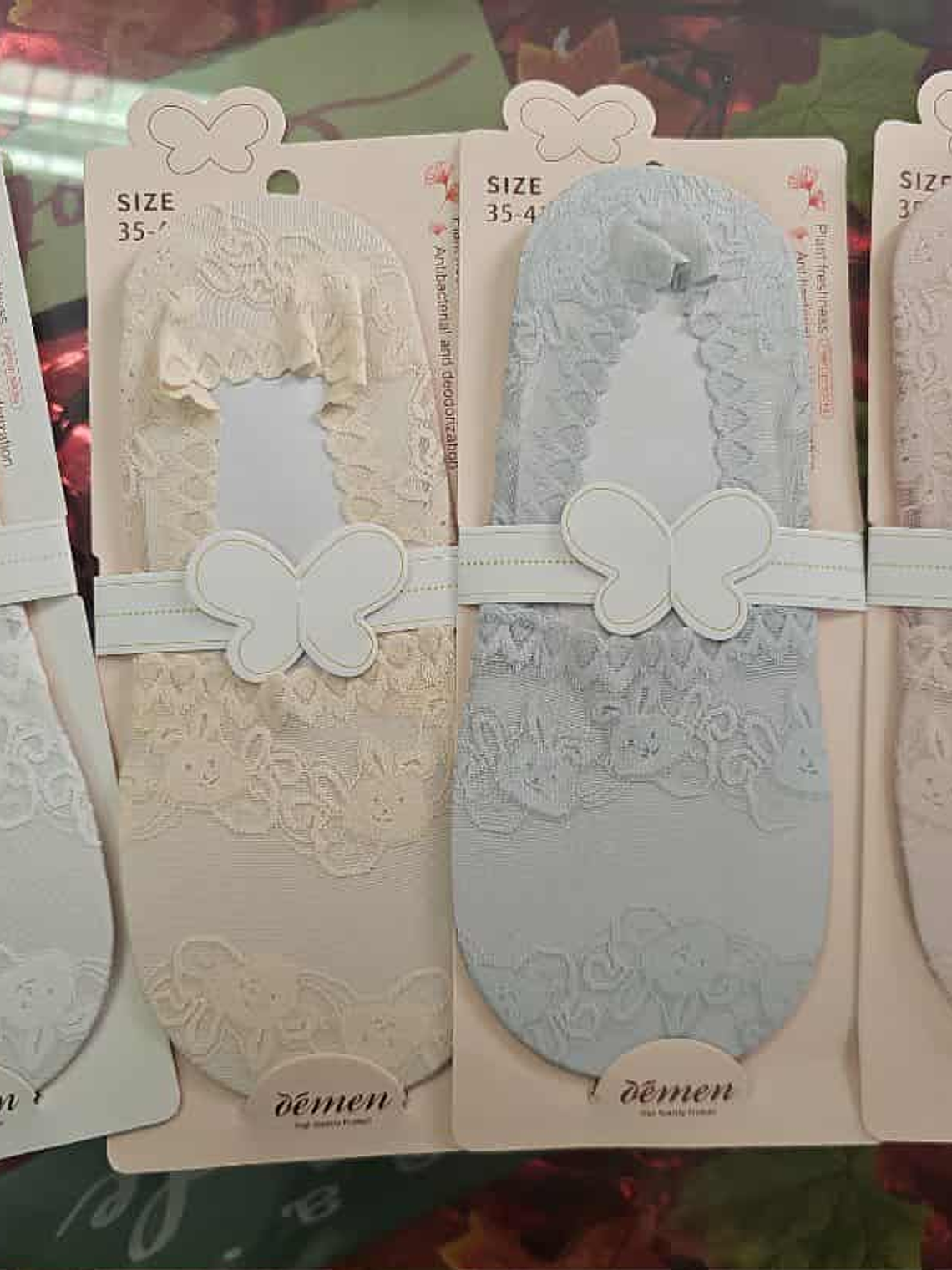 🌸 Meias Rendadas Femininas – conforto e elegância em cada detalhe! 1