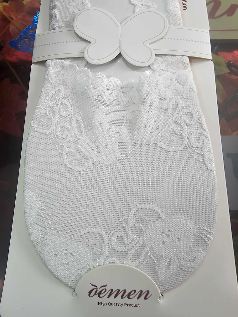 🌸 Meias Rendadas Femininas – conforto e elegância em cada detalhe! 2