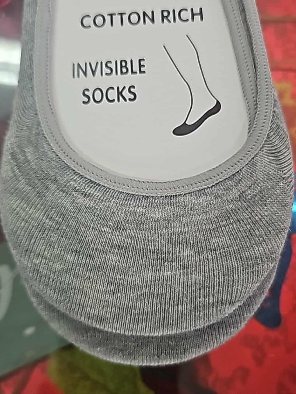 ⚪⚫ Meias Invisíveis Sport – conforto e discrição para o dia a dia! 3