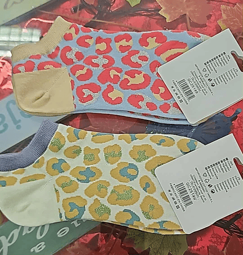 🐆 Meias Animal Print – conforto com um toque de estilo!