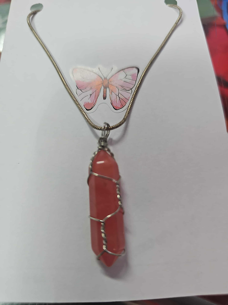 ❤️✨ Colar Ponta de Jaspe Vermelho – Força, Vitalidade e Proteção ✨❤️ 1