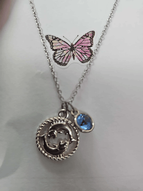 🐚💙 Colar do Signo de Peixes – Intuição, Amor e Sensibilidade 💙🐚