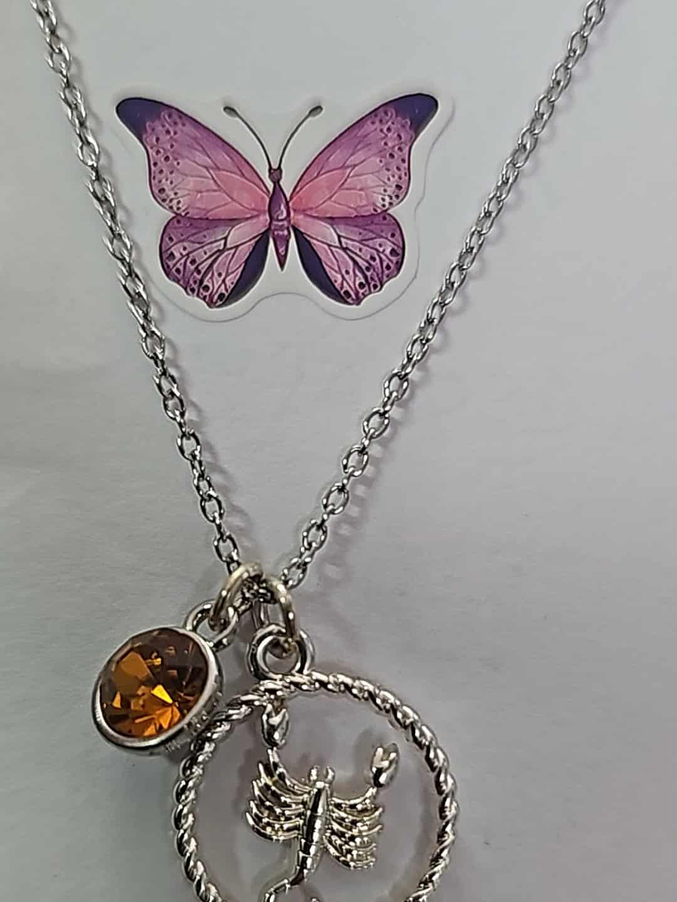 ♏🖤 Colar do Signo de Escorpião – Mistério, Poder e Intensidade 🖤♏ 1