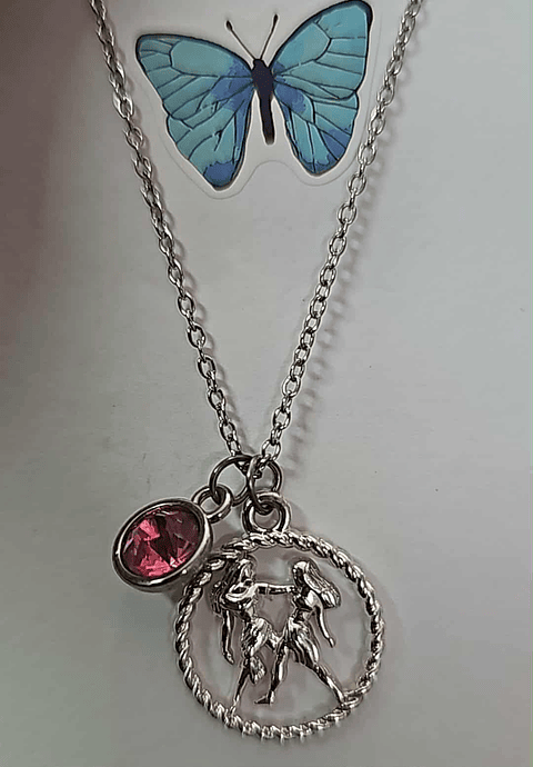  Enviaste ♊💫 Colar do Signo de Gémeos – Comunicação, Criatividade e Versatilidade 💫♊