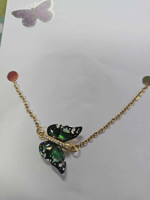 pulseira borboleta verde-transformacao e poder interior