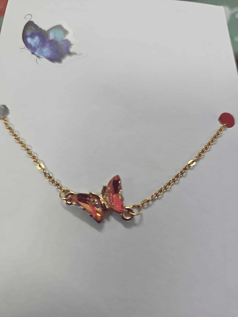 💖🦋 Pulseira Borboleta Rosa Iridescente – Amor e Luz Interior ✨