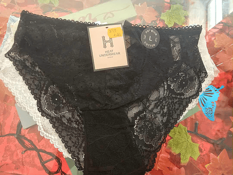 ❤️✨ Cueca Rendada Premium – Conforto e Sedução 🌹