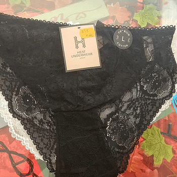 ❤️✨ Cueca Rendada Premium – Conforto e Sedução 🌹