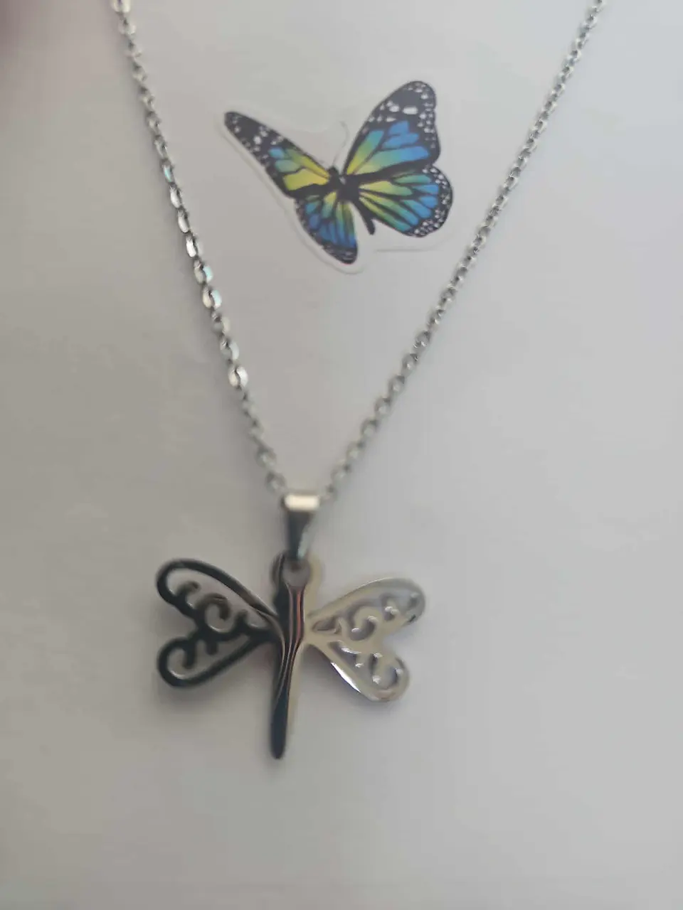 ✨🖤 Fio Libélula Prateada – Harmonia e Clareza Interior 🪶 1