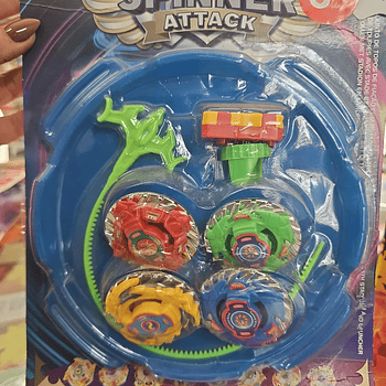 ⚡🌀 Spinner Attack – Batalhas de Velocidade e Diversão! 💥